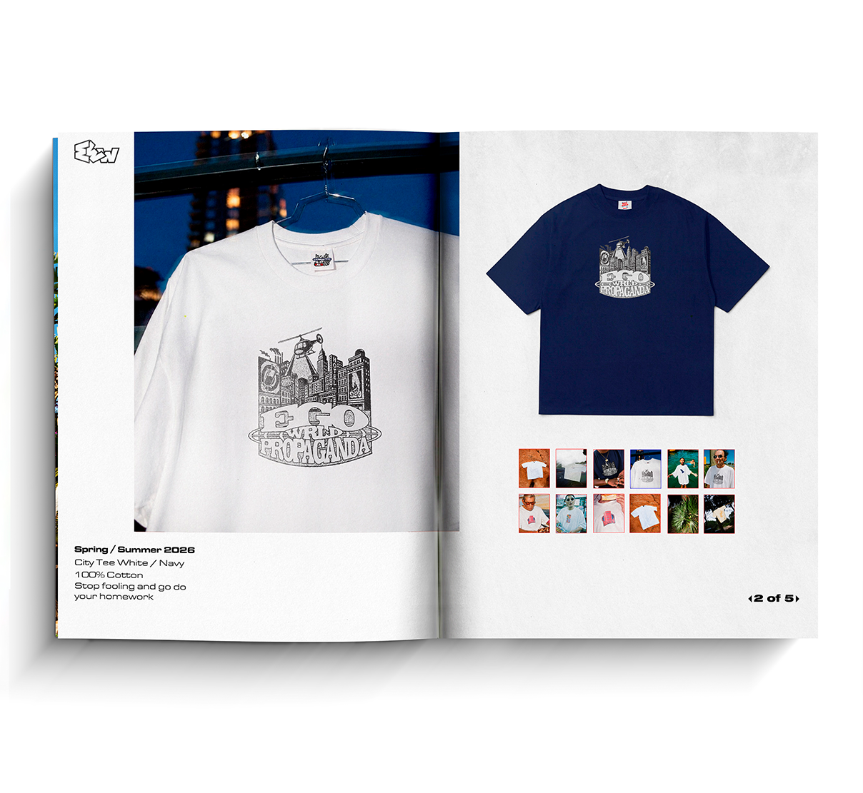 City T-Shirt - White