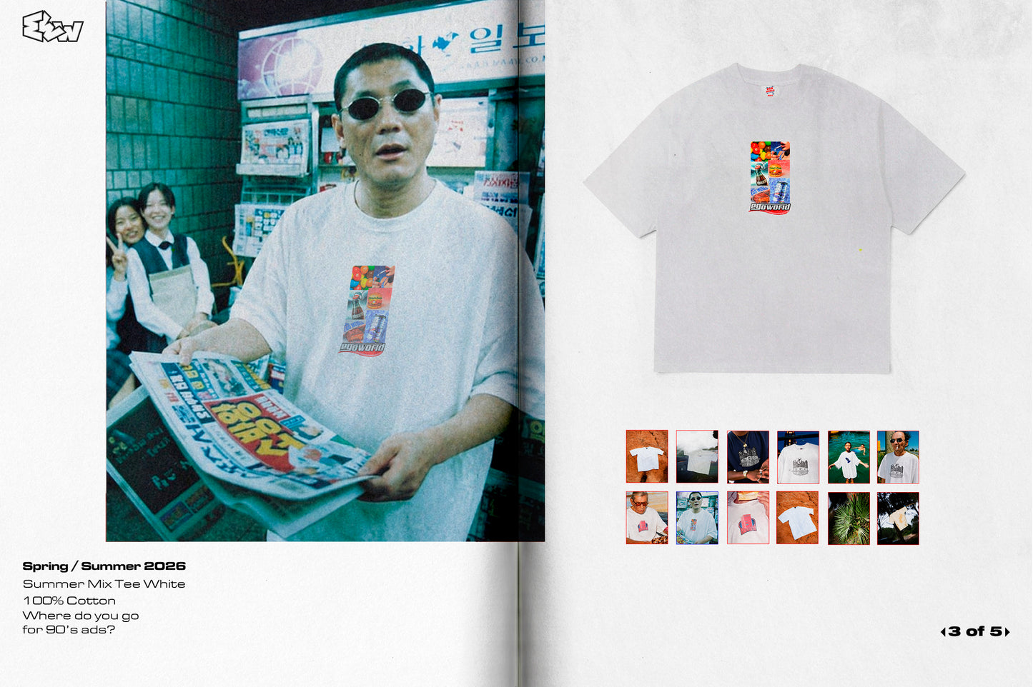 Summer Mix T-Shirt - White